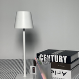 Cordless LED Desk Lamp with Touch Dimming — Rechargeable Nordic Table Light for Home Office, Bedside & Dining