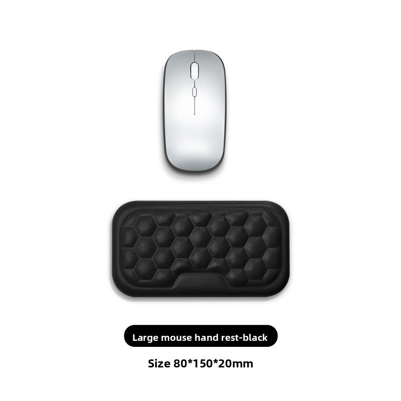 Memory Foam Keyboard & Mouse Wrist Rest — Ergonomic Support Pad for Typing, Gaming & All-Day Desk Comfort
