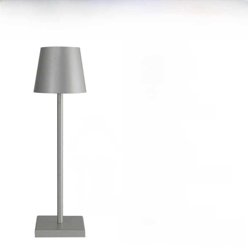 Cordless LED Desk Lamp with Touch Dimming — Rechargeable Nordic Table Light for Home Office, Bedside & Dining