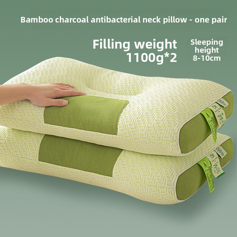 Bamboo Charcoal Cervical Support Pillow