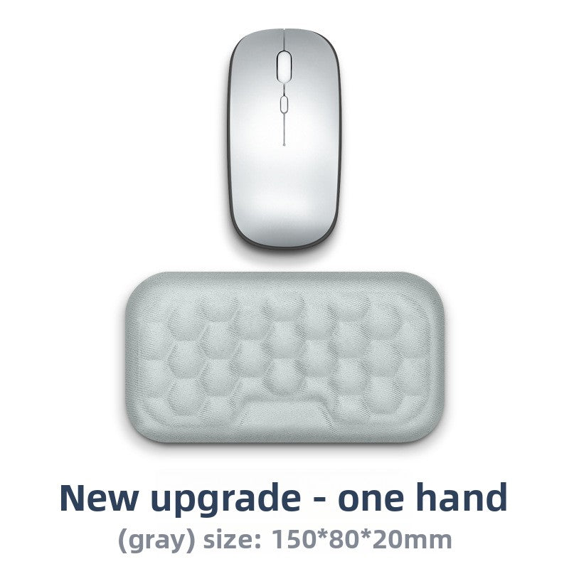 Memory Foam Keyboard & Mouse Wrist Rest — Ergonomic Support Pad for Typing, Gaming & All-Day Desk Comfort