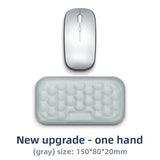 Memory Foam Keyboard & Mouse Wrist Rest — Ergonomic Support Pad for Typing, Gaming & All-Day Desk Comfort