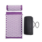 Acupressure Mat & Pillow Set — 230-Spike Massage Mat with Neck Pillow & Carry Bag for Back Pain, Tension & Deep Relaxation