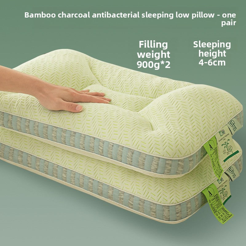 Bamboo Charcoal Cervical Support Pillow