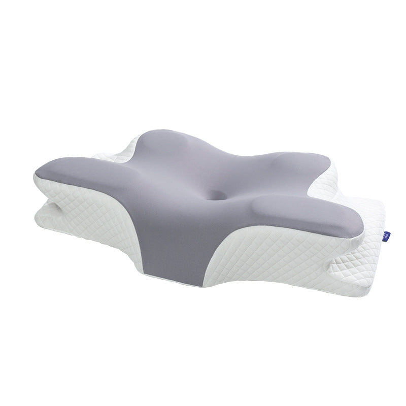 Memory Foam Butterfly Cervical Pillow - Ergonomic Neck & Shoulder Support for Side, Back & Stomach Sleepers