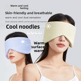 Eye mask and ear mask combined in one - sleeping set for both men and women