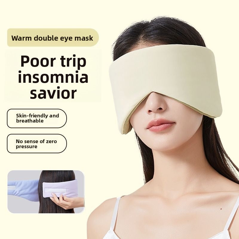 Eye mask and ear mask combined in one - sleeping set for both men and women