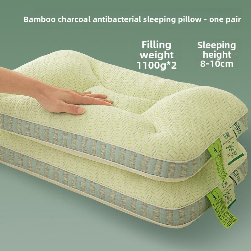 Bamboo Charcoal Cervical Support Pillow