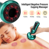 Electric Cupping Therapy Device with Heat — Cordless Vacuum & Gua Sha Massager for Back, Shoulders & Legs