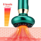 Electric Cupping Therapy Device with Heat — Cordless Vacuum & Gua Sha Massager for Back, Shoulders & Legs