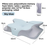 Ergonomic Memory Foam Cervical Support Pillow