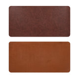 PU Leather Desk Mat with Mouse Pad — Waterproof Non-Slip Desk Protector for Office, Gaming & Home Workspaces