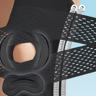 Adjustable Compression Knee Brace — Breathable Support Sleeve for Sports, Running & Joint Recovery