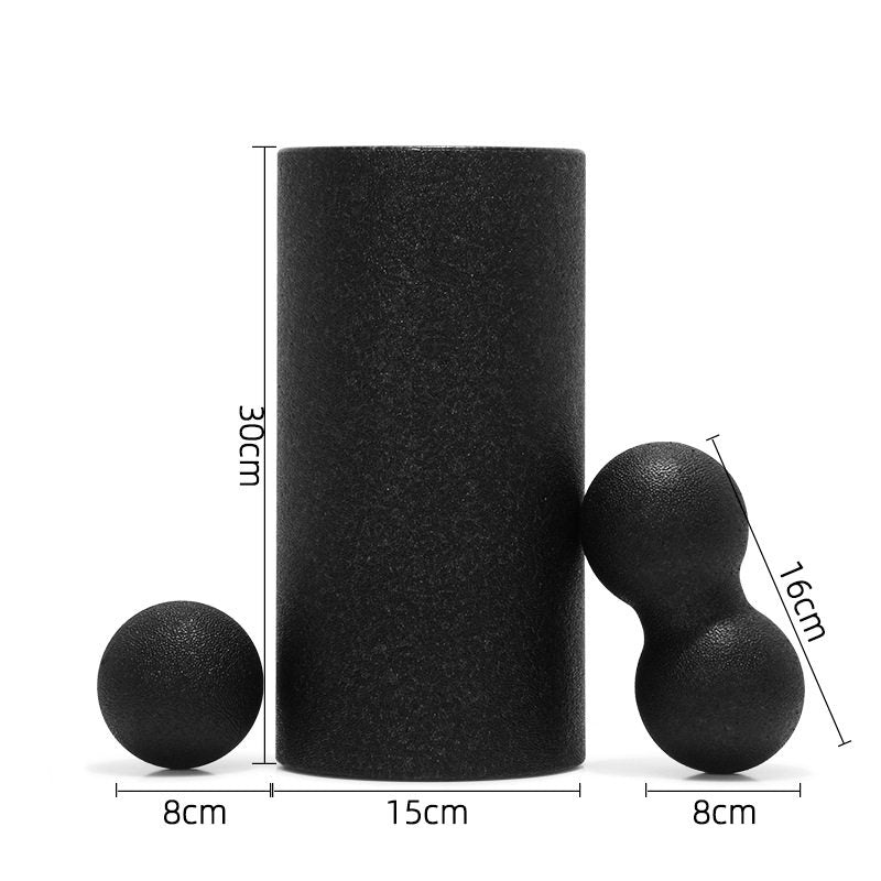 EPP Foam Roller & Massage Ball Set — Deep Tissue Recovery for Legs, Back & Full-Body Muscle Relief