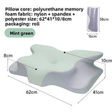 Ergonomic Memory Foam Cervical Support Pillow