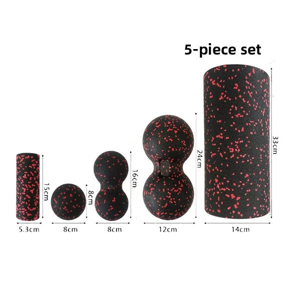 EPP Foam Roller & Massage Ball Set — Deep Tissue Recovery for Legs, Back & Full-Body Muscle Relief