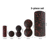EPP Foam Roller & Massage Ball Set — Deep Tissue Recovery for Legs, Back & Full-Body Muscle Relief