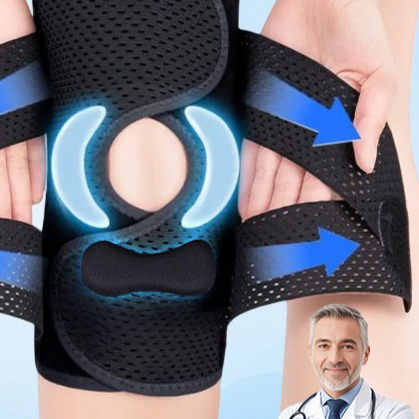 Adjustable Compression Knee Brace — Breathable Support Sleeve for Sports, Running & Joint Recovery