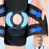 Adjustable Compression Knee Brace — Breathable Support Sleeve for Sports, Running & Joint Recovery