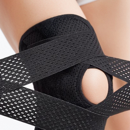 Adjustable Compression Knee Brace — Breathable Support Sleeve for Sports, Running & Joint Recovery