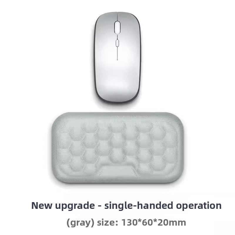 Memory Foam Keyboard & Mouse Wrist Rest — Ergonomic Support Pad for Typing, Gaming & All-Day Desk Comfort