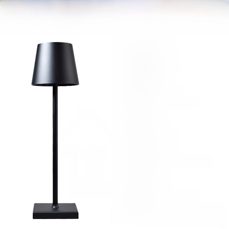 Cordless LED Desk Lamp with Touch Dimming — Rechargeable Nordic Table Light for Home Office, Bedside & Dining