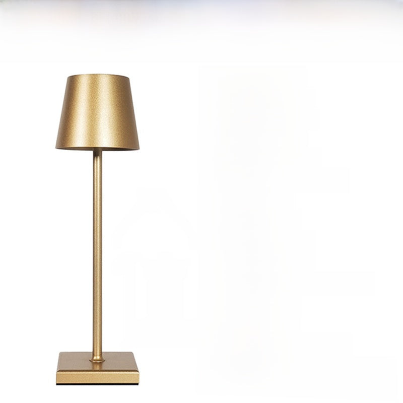 Cordless LED Desk Lamp with Touch Dimming — Rechargeable Nordic Table Light for Home Office, Bedside & Dining