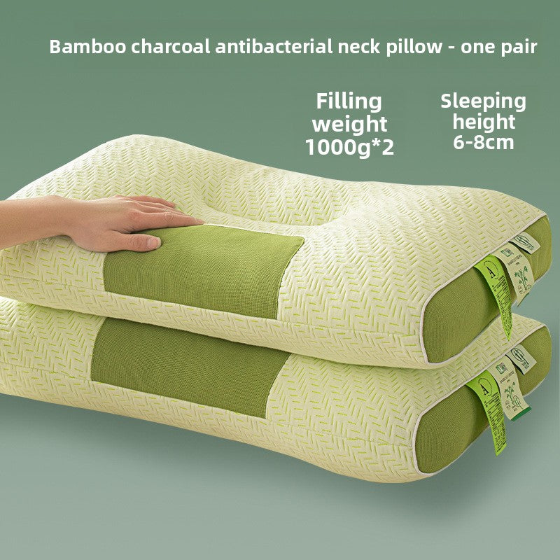 Bamboo Charcoal Cervical Support Pillow