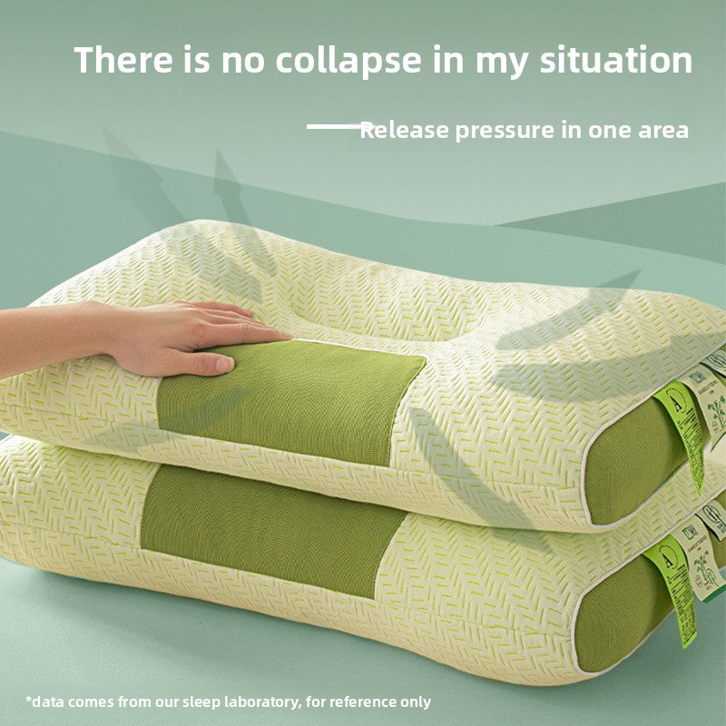 Bamboo Charcoal Cervical Support Pillow