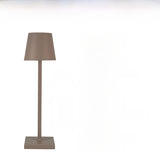 Cordless LED Desk Lamp with Touch Dimming — Rechargeable Nordic Table Light for Home Office, Bedside & Dining
