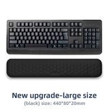 Memory Foam Keyboard & Mouse Wrist Rest — Ergonomic Support Pad for Typing, Gaming & All-Day Desk Comfort