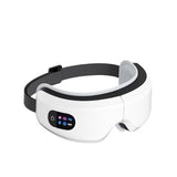 Bluetooth Heated Eye Massager — Warm Compress & Vibration Eye Mask for Screen Fatigue, Dry Eyes & Better Sleep