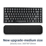Memory Foam Keyboard & Mouse Wrist Rest — Ergonomic Support Pad for Typing, Gaming & All-Day Desk Comfort