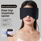 Eye mask and ear mask combined in one - sleeping set for both men and women
