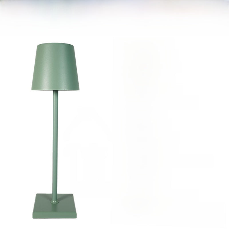 Cordless LED Desk Lamp with Touch Dimming — Rechargeable Nordic Table Light for Home Office, Bedside & Dining