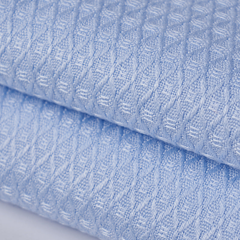 Bamboo Fiber Cooling Waffle Blanket — Lightweight Breathable Summer Throw for Hot Sleepers & Night Sweats