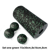 EPP Foam Roller & Massage Ball Set — Deep Tissue Recovery for Legs, Back & Full-Body Muscle Relief