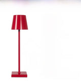 Cordless LED Desk Lamp with Touch Dimming — Rechargeable Nordic Table Light for Home Office, Bedside & Dining