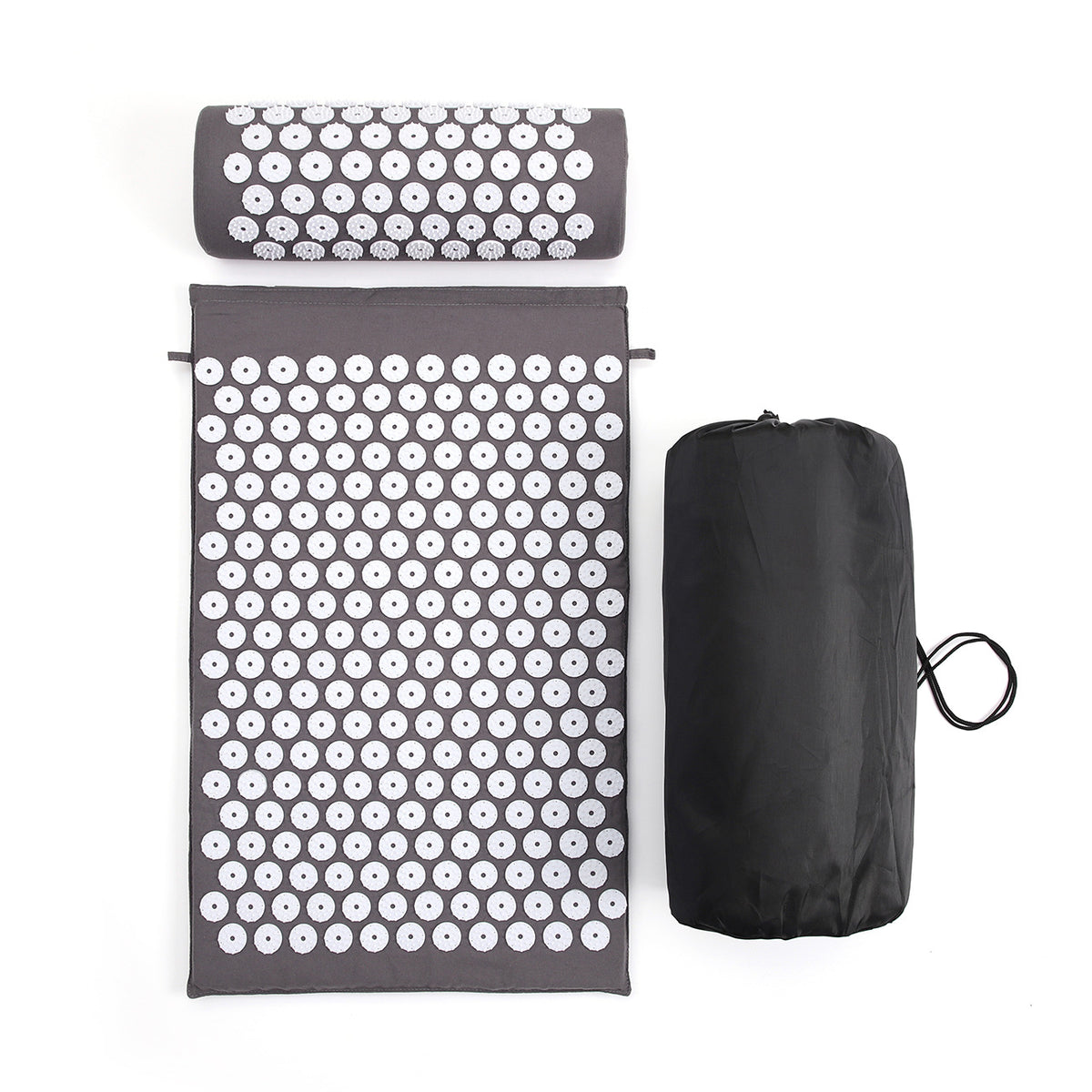 Acupressure Mat & Pillow Set — 230-Spike Massage Mat with Neck Pillow & Carry Bag for Back Pain, Tension & Deep Relaxation