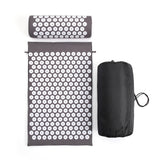 Acupressure Mat & Pillow Set — 230-Spike Massage Mat with Neck Pillow & Carry Bag for Back Pain, Tension & Deep Relaxation