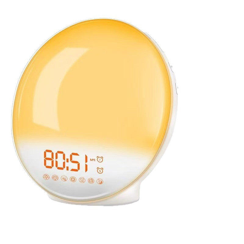 Smart Sunrise Alarm Clock Wake-Up Light — App-Controlled Bedside Lamp with 7 Colours for Dark Mornings & Shift Work