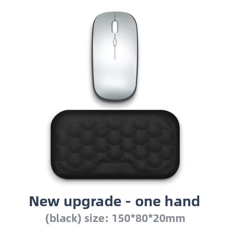 Memory Foam Keyboard & Mouse Wrist Rest — Ergonomic Support Pad for Typing, Gaming & All-Day Desk Comfort