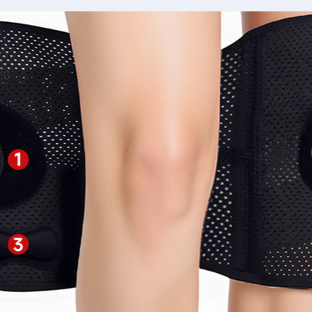 Adjustable Compression Knee Brace — Breathable Support Sleeve for Sports, Running & Joint Recovery