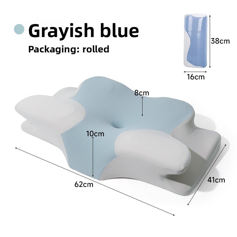 Ergonomic Memory Foam Cervical Support Pillow