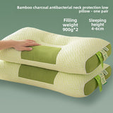 Bamboo Charcoal Cervical Support Pillow