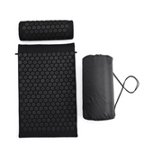 Acupressure Mat & Pillow Set — 230-Spike Massage Mat with Neck Pillow & Carry Bag for Back Pain, Tension & Deep Relaxation