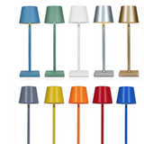 Cordless LED Desk Lamp with Touch Dimming — Rechargeable Nordic Table Light for Home Office, Bedside & Dining